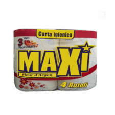 CARTA IGIENICA MAXI FLEUR D’ARGAN 4 ROTOLI