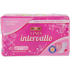 ASSORBENTI LINES INTERVALLO E GO REGULAR X40