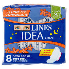 Lines Idea Ultra Notte Con Ali x 8