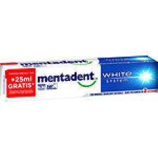 DENTIFRICIO MENTADENT WHITE SYSTEM ML.100