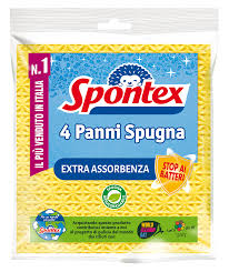 PANNO SPONTEX 4PANNI SPUGNA EXTRA ASSORBENTE