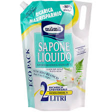 MIL MIL SAPONE RICARICA MUSCHIO BIANCO ML.2000