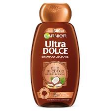 GARNIER ULTRADOLCE SHAMPOO OLIO DI COCCO CAPELLI CRESPI 300ML