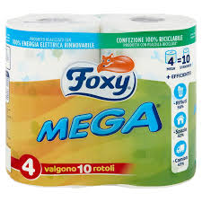 CARTA IGIENICA FOXY X4