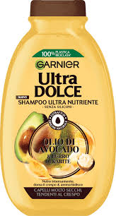 GARNIER ULTRADOLCE SHAMPOO OLIO DI AVOCADO CAPELLI TENDENTI AL CRESPO 250ML