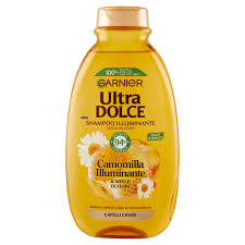 GARNIER ULTRADOLCE SHAMPOO CAMOMILLA ILLUMINANTE CAPELLI CHIARI 250ML