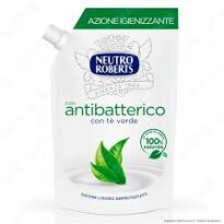 SAPONE LIQUIDO NEUTRO ROBERTS ECORICARICA TE VERDE 400ML